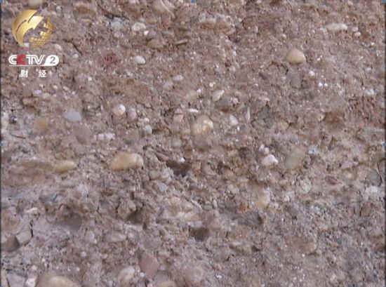 被挖处植被稀少 坑洞遍地